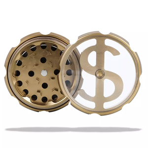 Yiwu JUJI 2022 New Design Custom logo Metal Zinc 4 Piece Layers 63mm Fashion Tobacco Herb Grinder Crusher <strong>Smoking</strong> <strong>Herbal</strong> - Product Image 5