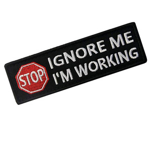 SinSky 위장 패치 전술 의류 재미 스티커 후크 루프 패치 하네스 스티커 서비스 개 천 스티커 - Product Image 3