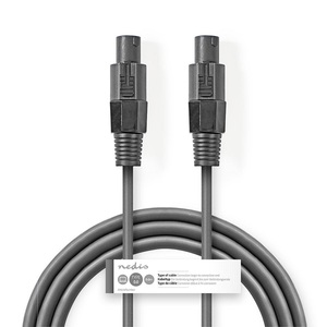 สายลำโพงแบบตัวผู้ 2 ขา ความยาว 5 เมตร สำหรับเชื่อมต่อเสียง - Product Image 3