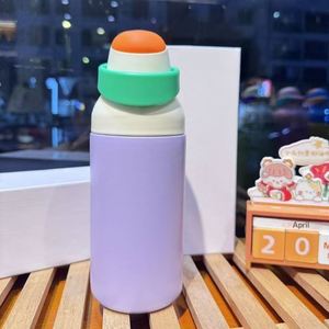 Nuevo Termo de Acero Inoxidable 316, Taza Térmica Portátil con Doble Tubo de Succión, Antiderrames, 550 ml, 6-12 Horas de Duración - Product Image 6