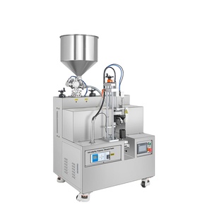 เครื่องซีลหลอดพลาสติกอัลตราโซนิกอัตโนมัติ สำหรับซีลหลอดยาสีฟัน เครื่องสำอาง และหลอดคอมโพสิตเคลือบผิว - Product Image 1