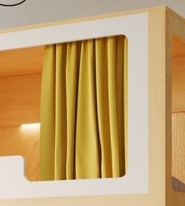 Bilido Заводская космическая капсула гостиничная кровать Молодежный хостел квартира кровать деревянная двухъярусная кровать частный отель проживание в доме - Product Image 6