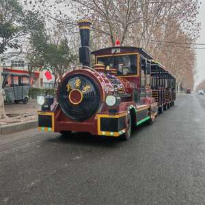 Train touristique de 40 sièges bon marché d'usine de la Chine pour l'utilisation de centre d'affaires de centre commercial de <span class=keywords><strong>parc</strong></span> d'attractions - Product Image 3