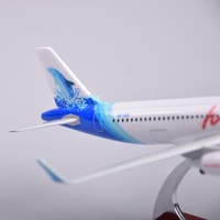 Modèle d'avion en métal moulé sous pression Maldivian Airlines A320 de 20 cm, jouet souvenir, avion de simulation en résine pour Noël
