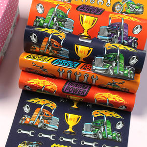 Ensemble d'autocollants Monster Vehicles pour garçons - 212 autocollants de voitures, camions et motos pour loisirs créatifs, emballage cadeau et décoration de fête - Product Image 3