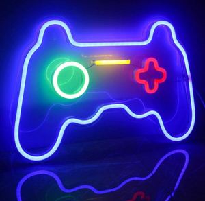 2023 trò chơi điều khiển hình dạng trang trí nội thất Acrylic neon ánh sáng USB powered LED Gamepad Neon dấu hiệu cho tường chơi game cho ps5 accesorios - Product Image 3