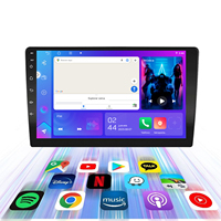 Autoradio 2Din AI 9 pouces IPS Stéréo Multimédia AM FM BT DSP 4G LTE GPS Carplay 2+64 Go Lecteur DVD Automobile Universel