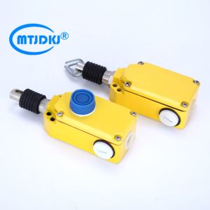 مفتاح توقف طارئ بحبل سحب أحادي الاتجاه 220 فولت نحاسي للحماية والسلامة - Product Image 1