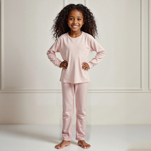 <span class=keywords><strong>Pyjama</strong></span> en fibre de bambou sur mesure Hongbo pour garçons et filles de 1 à <span class=keywords><strong>12</strong></span> <span class=keywords><strong>ans</strong></span>, vêtements de nuit confortables en tissu éponge pour l'hiver - Product Image 3