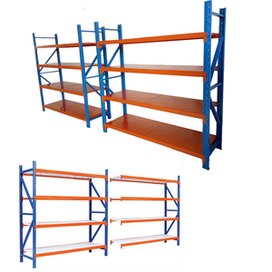 Custom Light Duty Steel Industrial Racks Anti-Rust Epoxy Spray Easy Install Height Adjustable <strong>Shelving</strong> Blue - Product Image 4