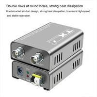 Multiplexeur 3G/HD SDI sur fibre vers extension vidéo à fibre optique Transmission synchrone audio et vidéo intégrée à 8 canaux
