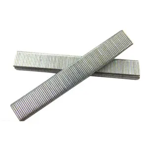 Galvanized industrial staples 90 series metal staples 18ga K series barbed staple