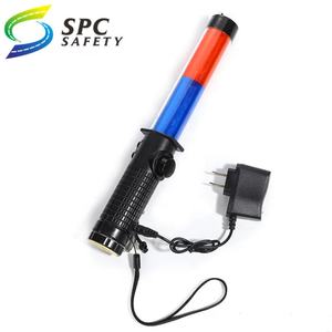 多目的12インチパーキングガイド交通制御マーシャリングコマンド<span class=keywords><strong>LED</strong></span>警告信号灯安全ワンドトラフィックバトン - Product Image 5