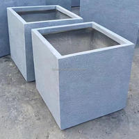 Kualitas tinggi dapat disesuaikan beton pekebun tanah rumah penggunaan luar ruangan ukuran raksasa kecil minimalis tersedia untuk dijual