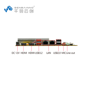 Carte mère Mini ITX Ultra 5 325 NPU TOPS 47 GPU TOPS 40 DDR5 Dual <span class=keywords><strong>HD</strong></span> I210AT 2 Lan SATA 3.0 NVMe SSD Connecteur haute vitesse 120 broches - Product Image 3