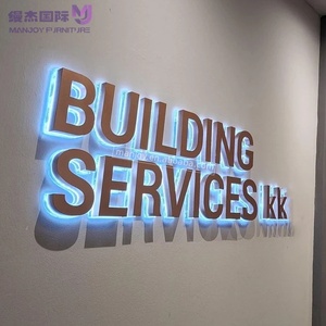 Su misura di grandi dimensioni in acciaio inox illuminato <span class=keywords><strong>LED</strong></span> canale lettere per SPA Business Company/ospedale illuminato segno <span class=keywords><strong>LED</strong></span> strisce di luce - Product Image 5
