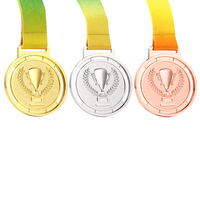 Medallas de Oro Populares de Venta Directa de Fábrica, Medallas de Aleación de Zinc de Alta Calidad para Danza