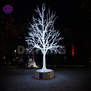 Luz LED de Árbol de Cristal para Exteriores, Impermeable IP65, para Uso Comercial Navideño y Decoración de Paisajes, con Colores Personalizados - Product Image 2