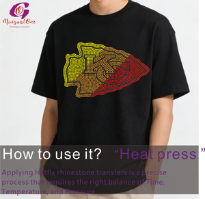 Logo della squadra sportiva di calcio confezionatori di ferro di cristallo su strass Logo personalizzato del nome della squadra trasferimento di strass - Product Image 3