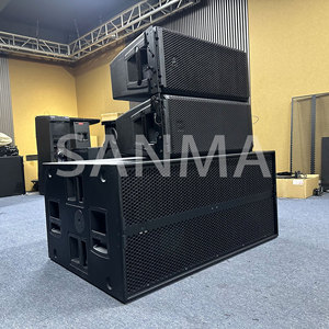 OEM HDL-30A Pro 1100W RMS/2200W Peak Dual 10" Active Two-way Waterproof Line Array PA Speakers for Wedding Sound Systems - Product Image 5