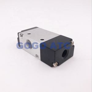 Válvula de control neumático GOGOATC 3A110-06 3A210-06 1/8 pulgadas 3A210-08-NC/SIN Puerto 1/4 "BSP 3/2 vías Válvula de control pilotada por aire - Product Image 4