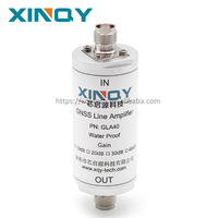 Amplificateur d'alimentation TNC femelle XINQY haute fréquence 1100-1700 MHz 1557-1587 MHz 1,5 dB 40 mA 5 V NF<1,5 dB Radioastronomie Scientifique