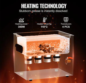 Machine de nettoyage à ultrasons numérique 15L nouveau réservoir de bain de bijoux électrique avec minuterie dégraissant pour le nettoyage des armes des industries agricoles - Product Image 6