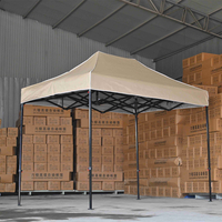 Tente pliante pop-up personnalisée avec logo, 3x3m, 10x10ft, imperméable, pour salons professionnels, fêtes, mariages et événements