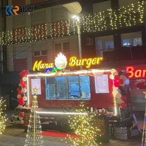 Camionnette de restauration rapide pour hot-dogs, mini-remorque de restauration, camion de restauration rapide à vendre, camion de restauration avec équipement de cuisine - Product Image 3