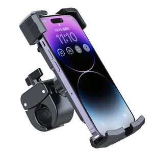 Универсальное крепление для телефона на велосипед с поворотом на 360 градусов держатель для телефона на велосипед мотоцикл для сотового телефона 4-7 дюймов