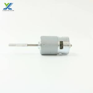 775 निर्माता ने पंखे के लिए अनुकूलित मोटर 12 वी 111.7 डब्ल्यू डीसी मोटर विनिर्देशों 18800 आरपीएम ब्रश डीसी मोटर विनिर्देशों - Product Image 1