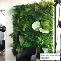 E07081 Vente en gros de plantes, plantes d'intérieur, mur végétal, toile de fond en herbe d'extérieur, mur en herbe artificielle pour la décoration de magasin