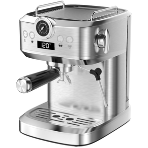 Máquina de Café Espresso Semiautomática de Acero Inoxidable para el Hogar, Sistema de Preparación de Espresso Personalizado de Fábrica para Uso Doméstico - Product Image 4