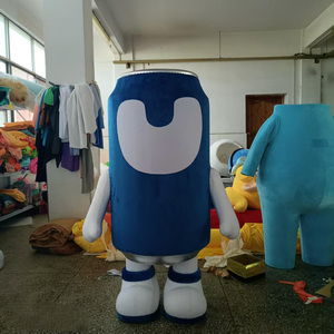 Disfraces de Mascota de Cosplay de dibujos animados, disfraces de Mascota de personaje con logotipo personalizado para adultos, botella de cerveza de talla grande - Product Image 6