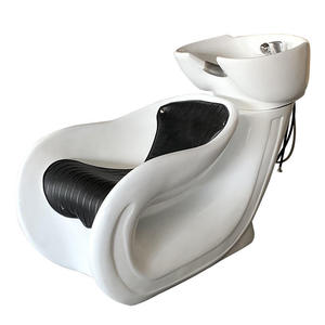 Thick <b>Synthetic</b> <b>Leather</b> Contemporary Cushion Shampoo Chair for Salon Barber Shop Dining Park Exterior Use - Product Image 1