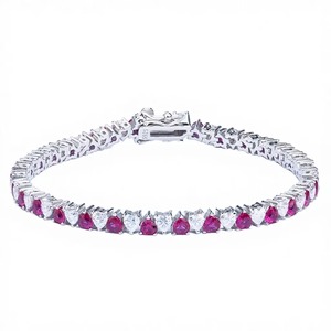 Eco Friendly Moissanite Diamond Tennis <b>Bracelet</b> Elegant Sparkling Fashion Jewelry for Women Engagement Wedding Party For Sale - Product Image 1