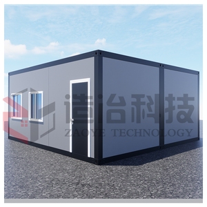 Zaoye 20FT Maisons conteneurs préfabriquées Maisons préfabriquées Espace ouvert Boîtes de bureau Maisons modulaires Petites maisons Cabine - Product Image 2