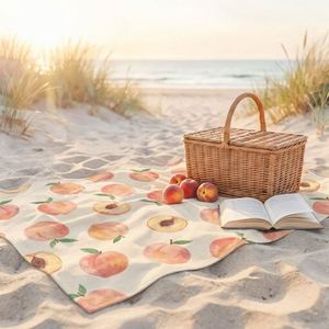 Toalla de Playa Gruesa Estampada Absorbente de Algodón 100% con Logotipo Personalizado - Product Image 3