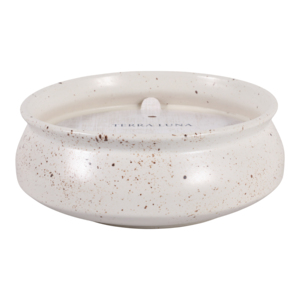 Candela Profumata in Ceramica Terra Luna, Grande Ciotola in Cera di Soia, Elemento Decorativo per Soggiorno, Camera da Letto, Bagno - Product Image 1