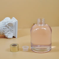 Vente en gros de flacons en verre transparents ronds pour diffuseur d'arômes, 150 ml et 200 ml, pour usage domestique