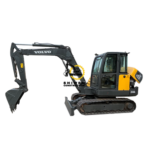 Mini excavadora de orugas Volvo EC60DL usada, modelo 2017, componentes de núcleo de peso de 6 toneladas, bomba de Motor de caja de cambios - Product Image 1