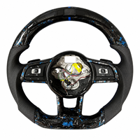 Volant en fibre de carbone Golf MK7 pour Volkswagen GTI GTD GTE R MK7.5 Polo GTI Passat Tiguan Jetta Volant personnalisé