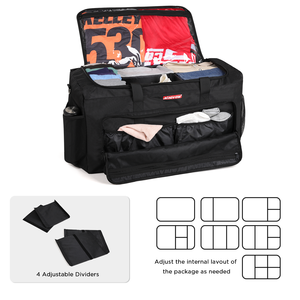 Custom Lightweight Gym Duffle Bags <strong>Weekender</strong> Overnight Bags Sports Equipment Organizer <strong>Cases</strong> Travel Bags - Product Image 4