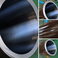 Tube en acier inoxydable 304 sur mesure, alvéolé et rectifié, à tolérance serrée, pour cylindre hydraulique, tube en acier sans soudure