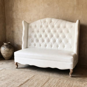 Offre Spéciale location de mariage salon événement banc amour sièges canapé tufté Couple chaises - Product Image 4