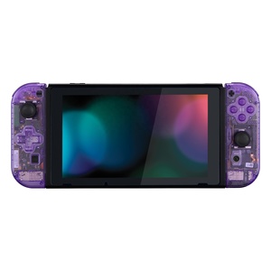 เคสใสสีม่วงแบบกำหนดเองจาก EXtremeRate สำหรับเปลี่ยนเคส Nintendo Switch และ Switch Oled Joycon รุ่น Dpad - Product Image 5