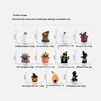 Nouveau Micro Paysage Creative Halloween Citrouille Fantôme Ornement Aveugle Accessoires Bibelots