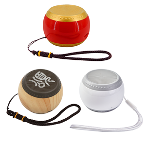 3 Wát mini nhựa di động cao cấp không dây Bluetooth Loa giá rẻ trống loa bằng gỗ không dây BT tính năng - Product Image 2