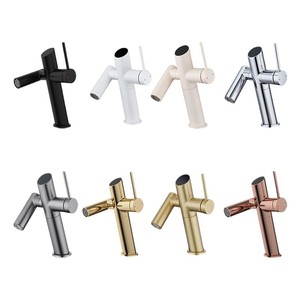 Hot And Cold Dual Use Basin Faucet Single Handle Ceramic Valve Core Deck Mounted Single Hole Copper Basin Faucet - Product Image 3