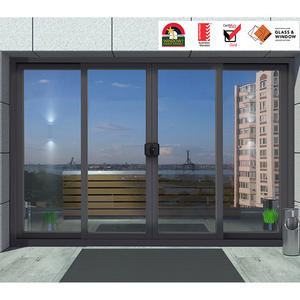 <span class=keywords><strong>Porte</strong></span> coulissante à double vitrage AS2047 aux normes australiennes, portes coulissantes en verre empilables avec moustique - Product Image 4